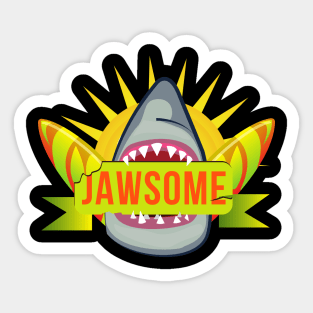 Jawsome Sticker